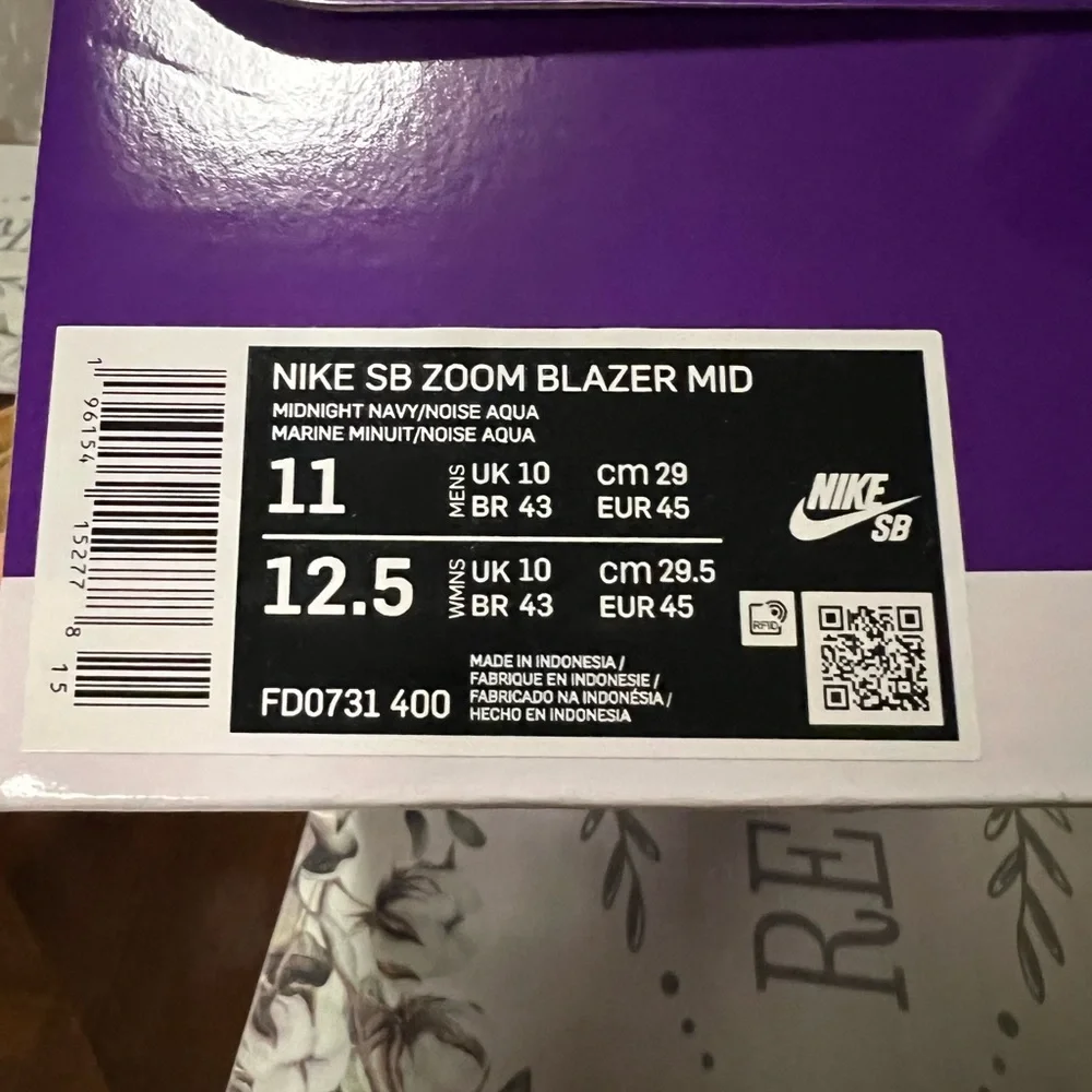 Nike men’s SB zoom blazer mid-size 11 new - Picture 9 of 9